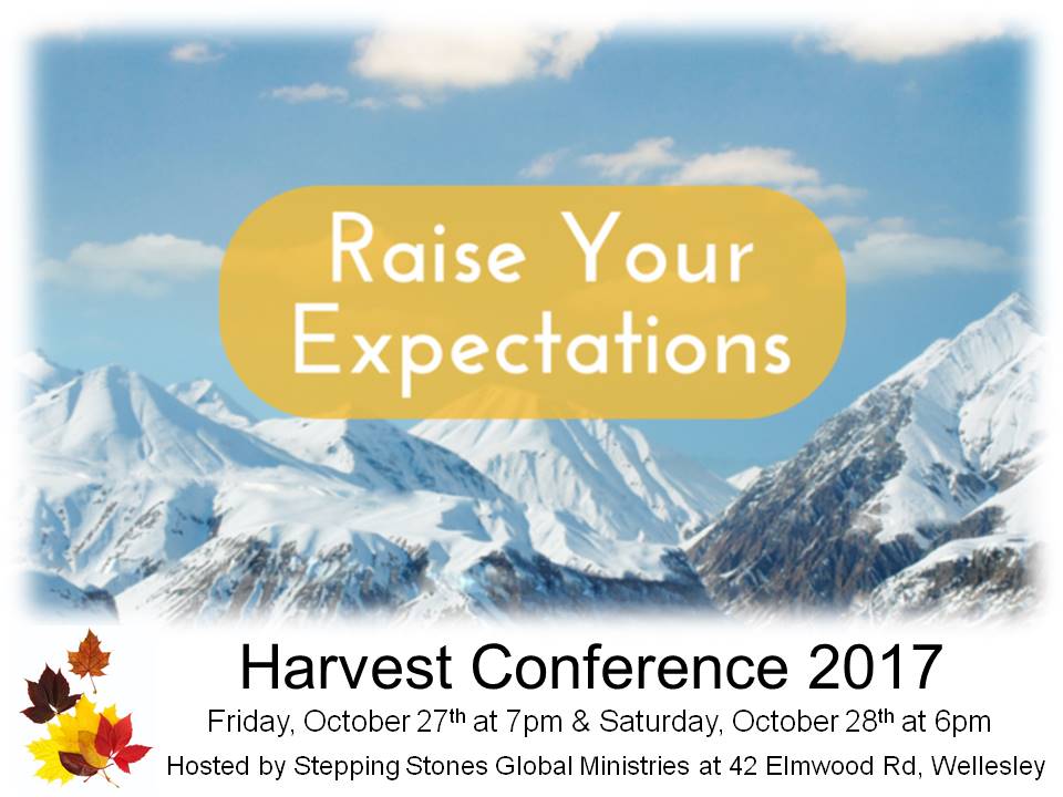 Harvest Conference - Raise Your Expectations!